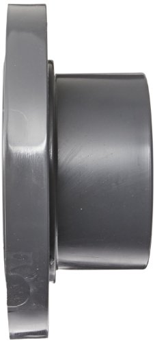 Spears 856p Series PVC Pipe Fitting, Van Stone Flange, Classe 150, Anexo 80, Gray, Spigot de 6