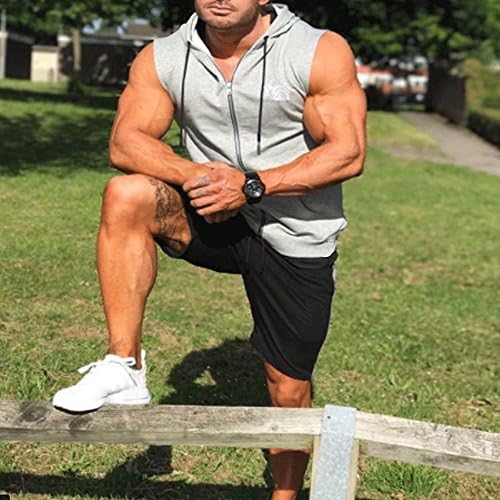 Everworth Men's Casual Training Shorts Gym Gym Fitness Fitness Bodybuilding Running Jogging calças curtas
