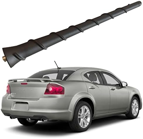 Antena de borracha para Dodge Avenger, Dodge Avenger Radio Premium Reception Antenna - Prova de lavagem de carros,