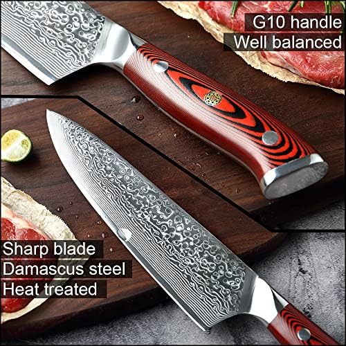 Casa e cozinha/cozinha e jantar/cozinha utensi de 8 polegadas Damasco cozinha faca profissional japonês cutinha facas utilidades utilitárias