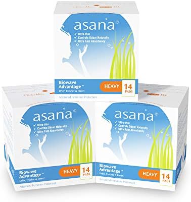 Cuidado feminino pesado de Asana para mulheres | Guardanapos de pacote de calcinha sanitária | Ultra absorvente Ultra Thin | PADS FREE