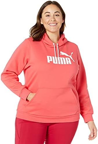 Hoodie de lã de logotipo essencial do Puma feminino