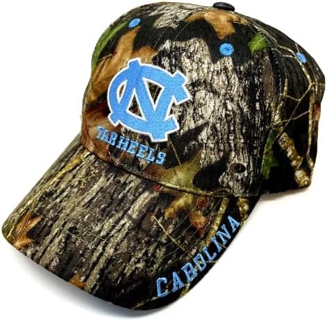 OC Sports Licenciou oficialmente a Universidade da Carolina do Norte Camuflagem MVP ajustável, multicolor