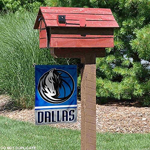 Dallas Mavericks Bandeira do jardim de dupla face