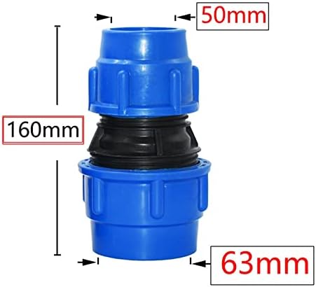 20/25/32/40/50/63mm de tubo de água plástico Conector rápido Reduzindo o acoplador 1/2 3/4 1 1,5 2 polegadas Reparo