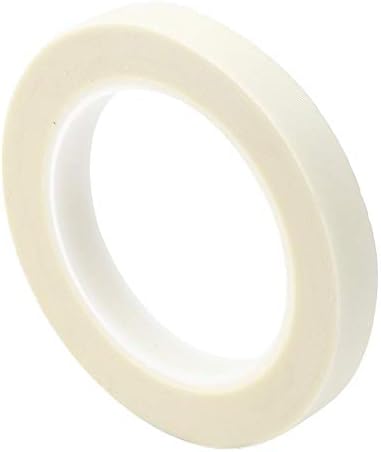 Fafeicy 15mm x 30m White resistente ao solvente resistente ao solvente Fita adesiva de vedação de fibra de vidro de um lado,