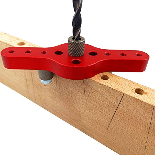 Localizador de punção 1 Definir modelo de bolso vertical de poço de perfuração auto -central kit de perfuração de madeira