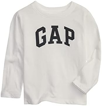 Gap Baby Boys 'Brannan's Favoritos Logo T-shirt de manga longa