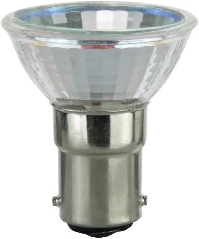 Sunlite 20MR11/CG/DC/NFL/12V 20 watts Halogen MR11 Mini refletor baseado em contato duplo lâmpada, guarda de capa
