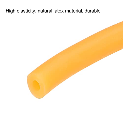 Meccanixity Natural Latex Rubber Tubing Mangueira 3/16 ID 1/2 OD 3,3 pés altamente elásticos para equipamentos