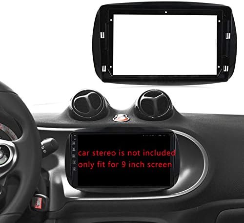 Estrutura de fáscia de rádio de carro de 9 polegadas para Mercedes Benz Smart -2018 Viano DVD GPS Navi Player Painel Dash Kit de instalação