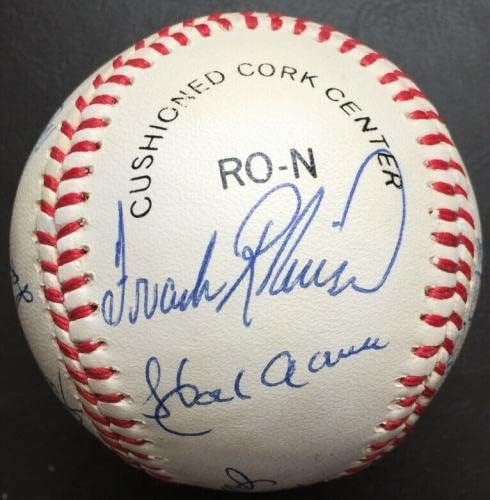 500 Home Run Club assinou Al Ball, Mickey Mantle, Ted Williams, 12 Sig, JSA Loa - Bolalls autografados