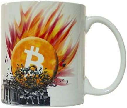Bitcoin esmaga o Federal Reserve 11oz. Caneca de café