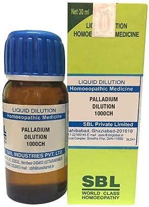 Diluição de Palladium SBL 1000 CH