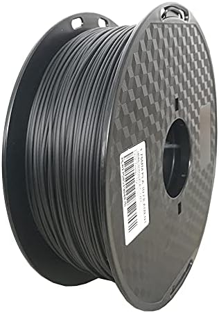 Impressão de fibra de carbono consumíveis de 1,75 mm Material de impressora 3D, baixa densidade, alta resistência à temperatura, alta rigidez 1kg