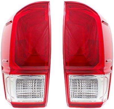 Novo par de luzes traseiras rarefelétricas compatíveis com Toyota Tacoma SR SR5 2017 to2800197 81550-04170 TO2801197