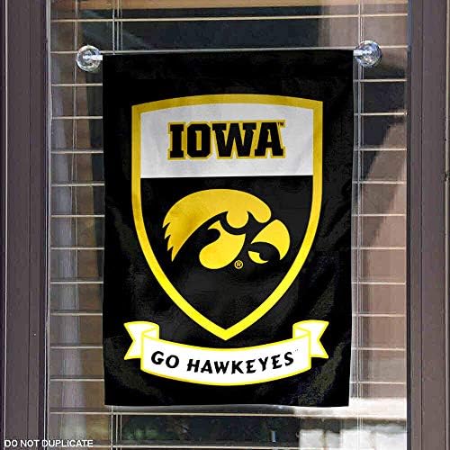 Iowa Crest Shield Garden Bandle and Banner