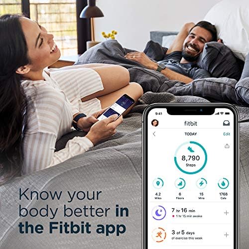 Fitbit FB417BKNV Charge 4 Pulseira de fitness - Storm Blue