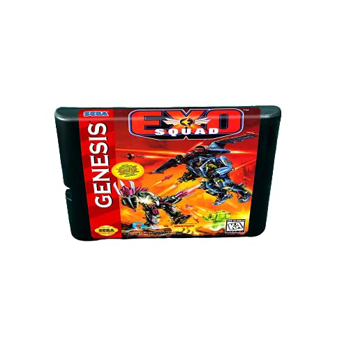 Esquadrão ADITI EXO - Cartucho de Jogos MD de 16 bits para Megadrive Genesis Console