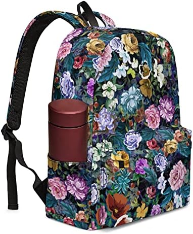 Mochila qlonrewt para crianças adultas adultas, Durável Funny Cute School School, laptop à prova d'água leve para