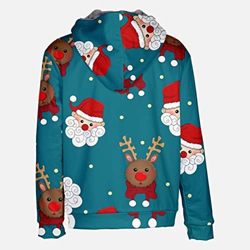 Jaquetas de Natal para o lã de lã de inverno masculino capuzes de casacos de plus size casual com capuz