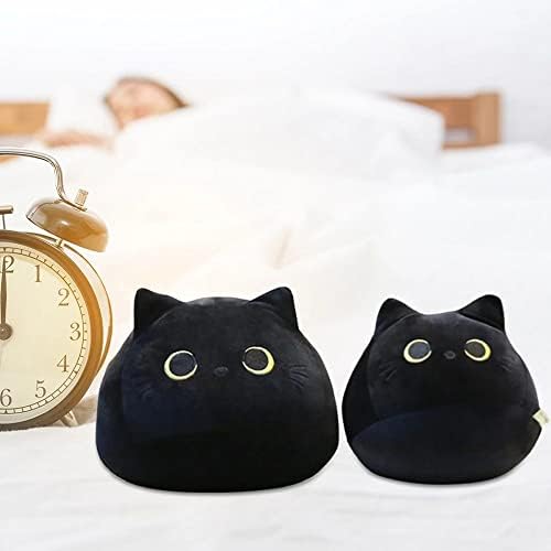 Houchu Black Cat Plelight Doll Bedroom Ornament Home decore Toys de gato em forma de gato
