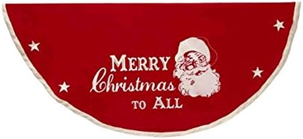 Kurt S. Adler Feliz Natal a todos os clássicos do vintage Santa Red Tree Salia 52 polegadas T1459 Novo