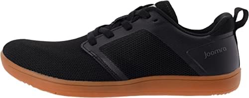 Joomra Men's Cross Trainer Minimalist Sapatos Barefoot Shoes Zero Drop Sneakers | Caixa de dedão largo | Atualizar estabilidade