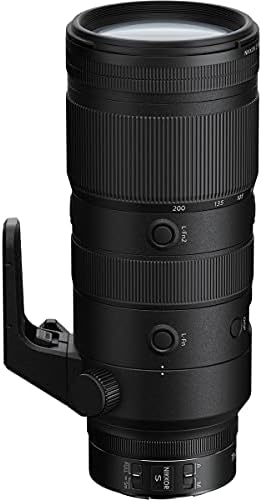 Nikon Nikkor Z 70-200mm f/2,8 VR S lente para Nikon Z, pacote com mochila alpina 200, alça de slidelite, kit de filtro de 77 mm, limpador