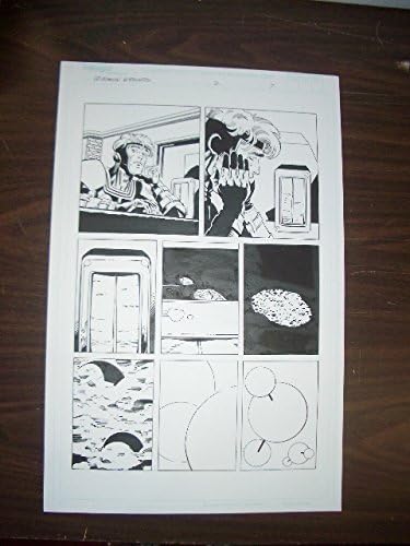 Common Grounds #2 PG 7 Arte cômica original-Dan Jurgens FN