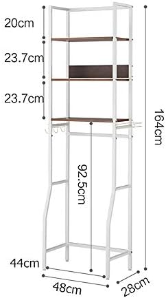 Armários de banheiro, organizadores de banheiros independentes do banheiro sobre o banheiro 3 prateleiras de lavar casa de lavar casa