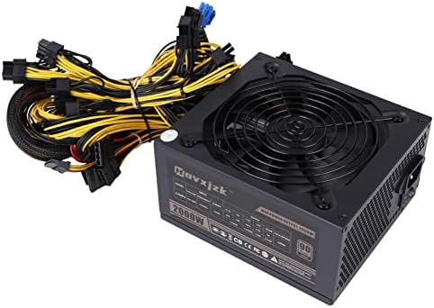 2000W Mineração de mineração Mining Mining PC A PSU suporta 8 Rig de GPU para ETH Bitcoin Ethereum Miner com suprimento