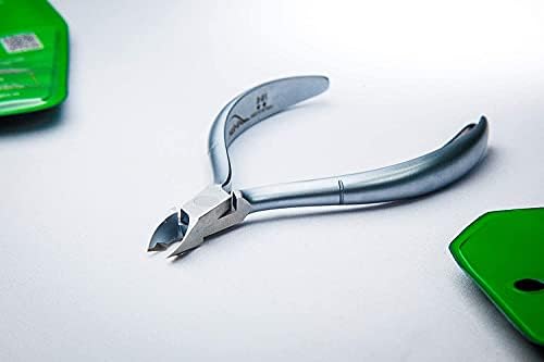 NGHIA Profissional Aço inoxidável Cutícula Nipper C-03 Jaw 14 Ferramentas de manicure do cortador de cutículas com mola dupla-ferramenta