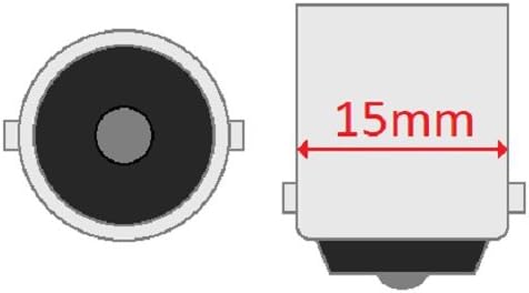 CEC Industries 1155 lâmpadas, 13,5 V, 7.965 W, Ba15S base, forma G-6