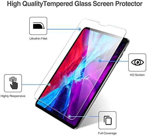 Pacote de tela de tela de tela de filme de vidro temperado de vidro temperado com protetor de tela de privacidade de 4 vias para