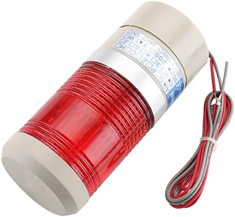 Baomain Signal Industrial Light Coluna LED Alarme Redonda Indicador de luz de luz contínua Aviso de luz Red AC 110V