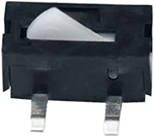 Interruptores industriais 10pcs/lote preto pequeno/micro interruptor interruptor de redefinição de detecção de detecção