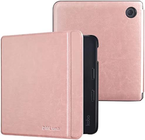 Caso DMLuna para Kobo Libra 2 7 polegadas Erager 2021 Lançamento, Ultra Slim Lightweight Folio Premium PU Cover protetor com recurso