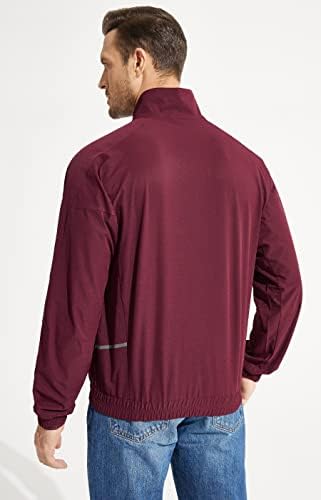 Libin Men's UPF 50+ Jaqueta leve completa da camisa de manga longa com capuz com pesca com caminhada de bolso