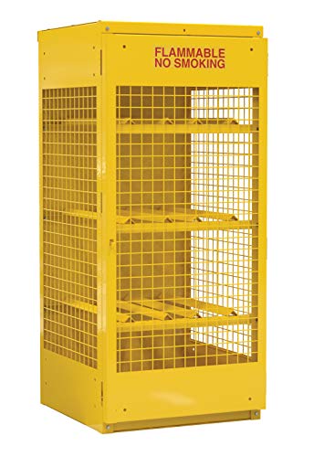 Gabinete de cilindro Cyl-V-V-510-KD, um tamanho, amarelo
