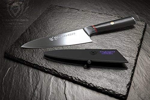Dalstrong Phantom Series 8 Chef Knife, empacotado com faca de paring de 4