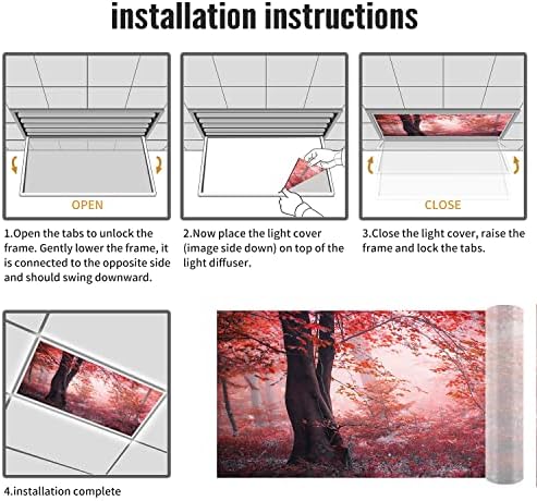 Tampas de luz fluorescentes para o teto dos painéis de luz dos painéis-flores-fluorescentes com estojo-fluorescentes