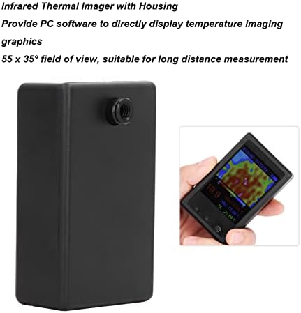 Câmera de imagem térmica de alta resolução de imagens térmicas infravermelhas 2.4in LCD Tela Handheld Industrial Térmica