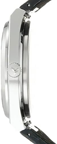 Tissot Mens PRX 316L Aço inoxidável Relógio de quartzo, azul, couro, 12