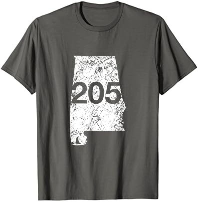 Alabaster Hoover Birmingham Código da área 205 camisa, Alabama