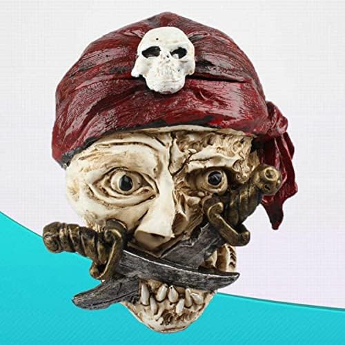 ABAODAM Decorativo Ashtray 3 Pack Halloween decoração de crânio RESINA DE RESINA DE CHURSO ANHATRAY para resina de padrões