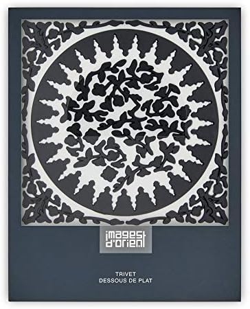 Imagens d'ient trivet, mosaico preto