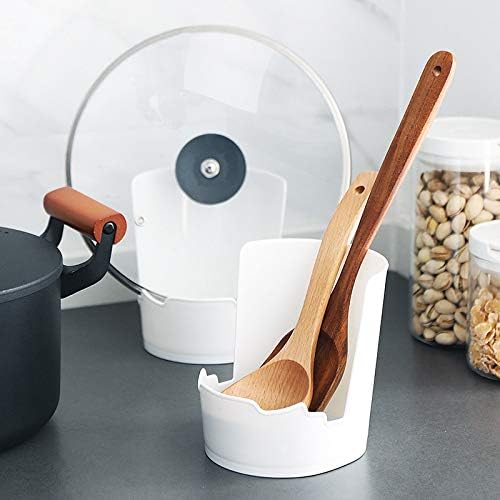N/A Multifunction Kitchen Cooking Utensil Stand Stand Clips Pote Suporte Spot Stove Organizer Tool Pan Capt Rack