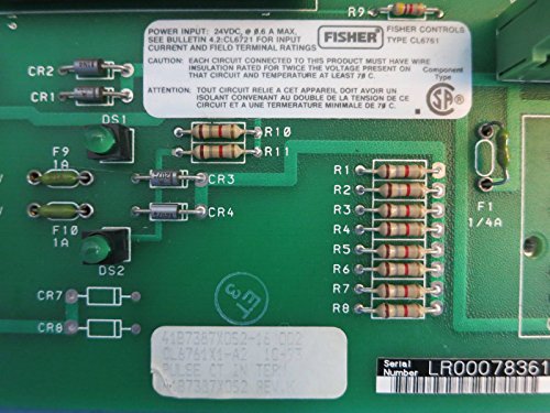 Fisher-Rosemount CL6761X1-A2 Pulso CT no termo 41B7387X052 PLC CL6761 41B6355