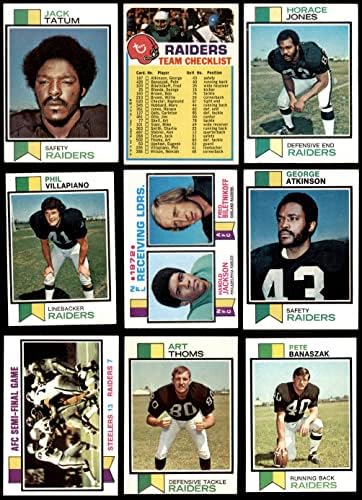 1973 Topps Oakland Raiders Team Set Oakland Raiders Ex/Mt Raiders